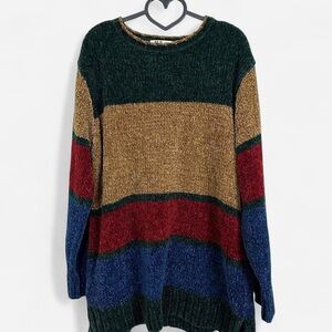 Vintage Multi-coloured striped sweater